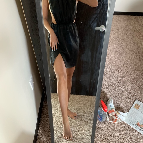 NWT Sexy Black Dress - Picture 2 of 6